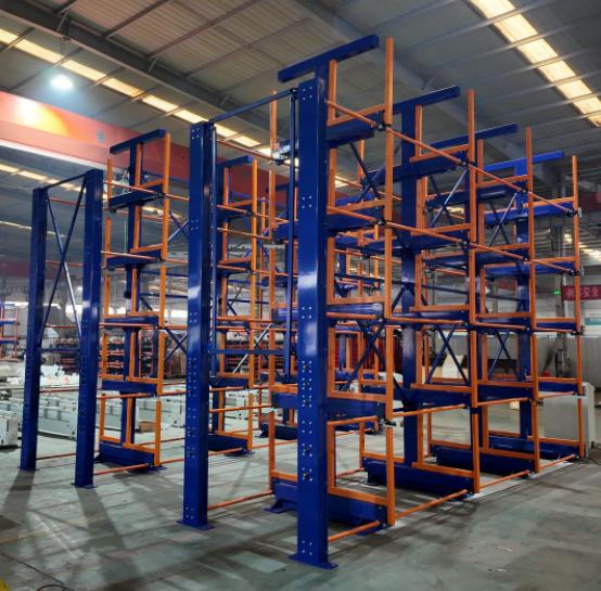 Industrial Pipe Storage Warehouse Rack for Aluminium Tube up to 8m
