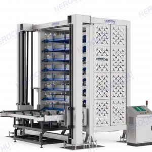 Heavy-Duty Sheet Metal Vertical Automated Storage Rack System