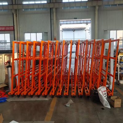 Roll out vertical sheet metal rack